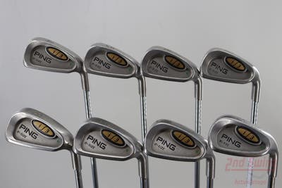 Ping i3 Oversize Iron Set 4-PW SW Stock Steel Shaft Steel Regular Right Handed Green Dot 39.0in