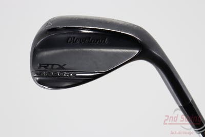 Cleveland RTX ZipCore Black Satin Wedge Sand SW 54° 10 Deg Bounce Dynamic Gold Spinner TI Steel Wedge Flex Right Handed 35.5in