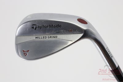 TaylorMade Milled Grind Satin Chrome Wedge Sand SW 54° 11 Deg Bounce True Temper Dynamic Gold Steel Stiff Right Handed 35.25in