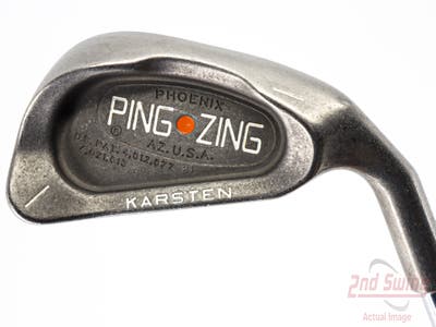 Ping Zing Single Iron 1 Iron Ping JZ Steel Stiff Right Handed Orange Dot 40.0in