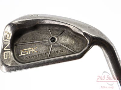 Ping ISI K Single Iron 8 Iron Ping JZ Steel Stiff Right Handed Black Dot 36.5in