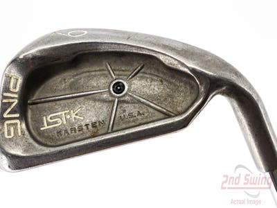 Ping ISI K Single Iron 9 Iron Ping JZ Steel Stiff Right Handed Black Dot 36.0in