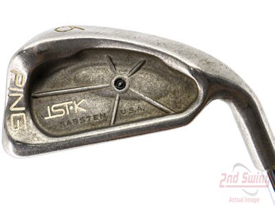 Ping ISI K Single Iron 6 Iron Ping JZ Steel Stiff Right Handed Black Dot 37.5in