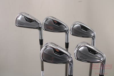 Titleist 2021 T200 Iron Set 7-PW GW Aerotech SteelFiber i70cw Graphite Senior Right Handed Red dot 37.75in