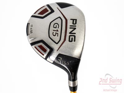 Ping G15 Fairway Wood 3 Wood 3W 15.5° UST Proforce V2 76 Graphite X-Stiff Right Handed 43.0in