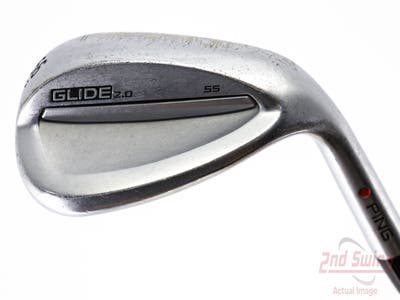 Ping Glide 2.0 Wedge Sand SW 56° 12 Deg Bounce FST KBS Tour Steel X-Stiff Right Handed Red dot 35.5in