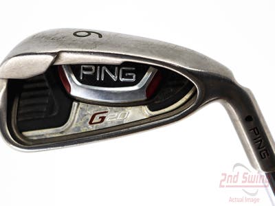 Ping G20 Single Iron 6 Iron Ping CFS Steel Regular Right Handed Black Dot 37.5in