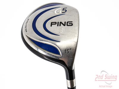 Ping G5 Fairway Wood 3 Wood 3W 15° Ping TFC 100F Graphite Regular Right Handed 43.0in