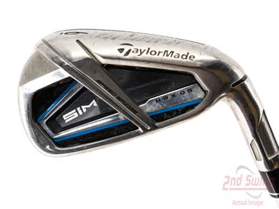 TaylorMade SIM MAX OS Single Iron 6 Iron FST KBS MAX 85 Steel Regular Right Handed 38.0in