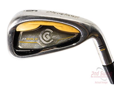 Cleveland CG Gold Single Iron 6 Iron Stock Steel Shaft Steel Regular Right Handed 37.75in