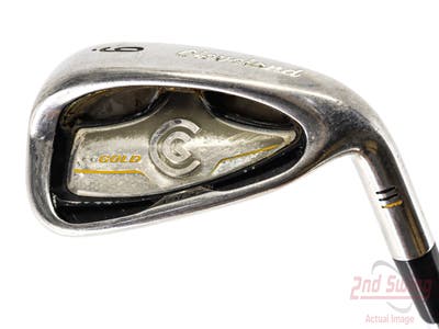 Cleveland CG Gold Single Iron 9 Iron Stock Steel Shaft Steel Regular Right Handed 36.25in