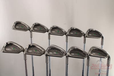 Ping ISI Iron Set 3-PW SW LW Ping JZ Steel Stiff Right Handed Green Dot 38.0in