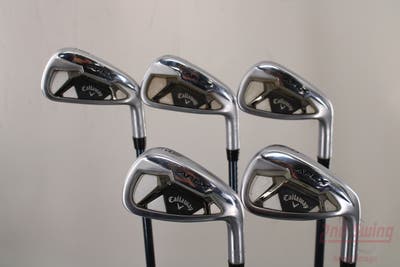Callaway Apex 21 Iron Set 6-PW UST Recoil Dart HB 65 IP Blue Graphite Senior Right Handed 37.25in