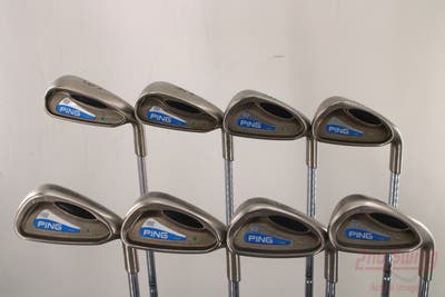 Ping G2 Iron Set 3-PW Ping AWT Steel Stiff Right Handed Green Dot 38.0in