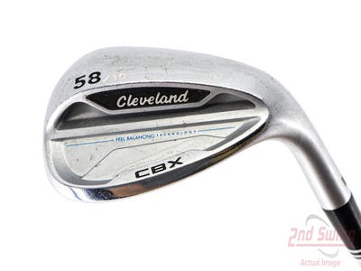 Cleveland CBX Wedge Lob LW 58° 10 Deg Bounce True Temper Dynamic Gold 115 Steel Wedge Flex Right Handed 35.0in