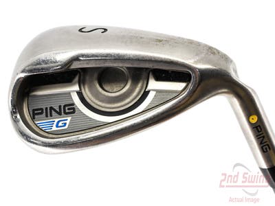 Ping 2016 G Wedge Sand SW Ping CFS Graphite Graphite Regular Right Handed Yellow Dot 35.5in