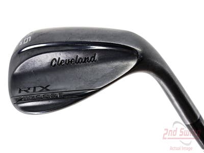 Cleveland RTX ZipCore Black Satin Wedge Sand SW 56° 6 Deg Bounce Dynamic Gold Spinner TI Steel Wedge Flex Right Handed 35.25in