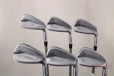 Ping i59 Iron Set 5-PW Aerotech SteelFiber i95 Graphite Stiff Right Handed Blue Dot 37.75in