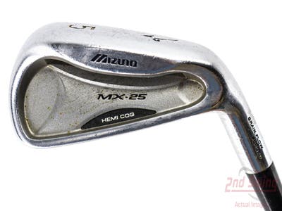 Mizuno MX 25 Single Iron 5 Iron Dynalite Gold SL R300 Steel Regular Right Handed 38.0in