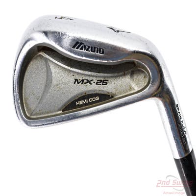 Mizuno MX 25 Single Iron 4 Iron Dynalite Gold SL R300 Steel Regular Right Handed 38.75in