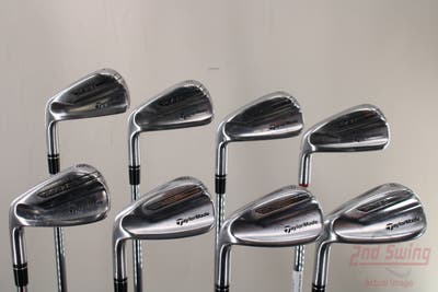 TaylorMade P-790 Iron Set 4-PW AW True Temper Dynamic Gold 105 Steel Stiff Left Handed 37.25in