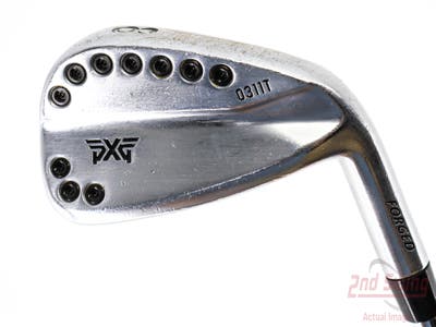 PXG 0311T Chrome Single Iron 8 Iron Project X LZ 6.0 Steel Stiff Right Handed 36.5in