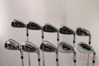 TaylorMade 2019 M2 Iron Set 4-PW AW SW LW TM Reax 88 HL Steel Regular Right Handed 38.75in