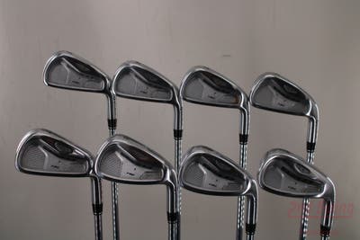 TaylorMade Rac LT 2005 Iron Set 3-PW Stock Steel Shaft Steel Stiff Right Handed 38.25in