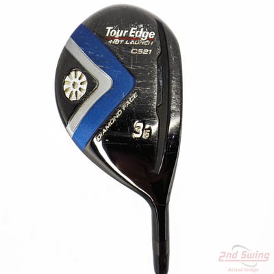 Tour Edge Hot Launch C521 Fairway Wood 3 Wood 3W 15° Aldila Rogue Black 60 Graphite Regular Right Handed 42.5in
