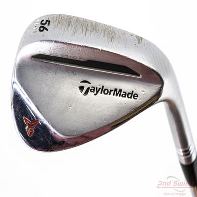 TaylorMade Milled Grind 2 Chrome Wedge Sand SW 56° 12 Deg Bounce SB Dynamic Gold Tour Issue S400 Steel Stiff Right Handed 35.25in