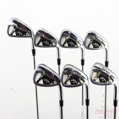Callaway Apex 21 Iron Set 5-GW True Temper Elevate MPH 95 Steel Stiff Right Handed +1/4"