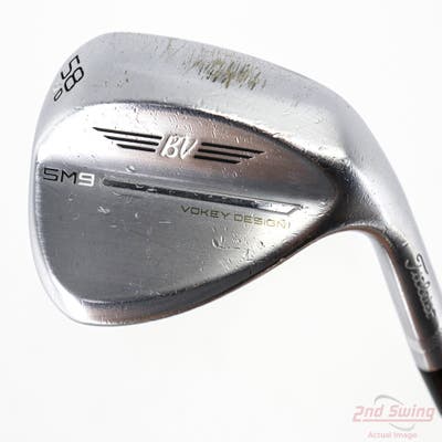 Titleist Vokey SM9 Tour Chrome Wedge Lob LW 58° 12 Deg Bounce D Grind Titleist Vokey BV Steel Wedge Flex Right Handed 35.0in