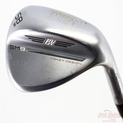Titleist Vokey SM9 Tour Chrome Wedge Lob LW 58° 8 Deg Bounce M Grind Titleist Vokey BV Steel Wedge Flex Right Handed 35.0in