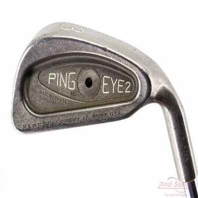 Ping Eye 2 Single Iron 3 Iron Ping ZZ Lite Steel Stiff Right Handed Black Dot 38.75in