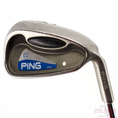 Ping G2 Single Iron 4 Iron Stock Steel Shaft Steel Stiff Right Handed White Dot 40.25in