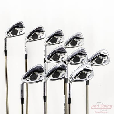 Ping G430 Iron Set 4-PW AW GW SW UST Recoil 780 ES SMACWRAP Graphite Regular Left Handed Black Dot +1/4"