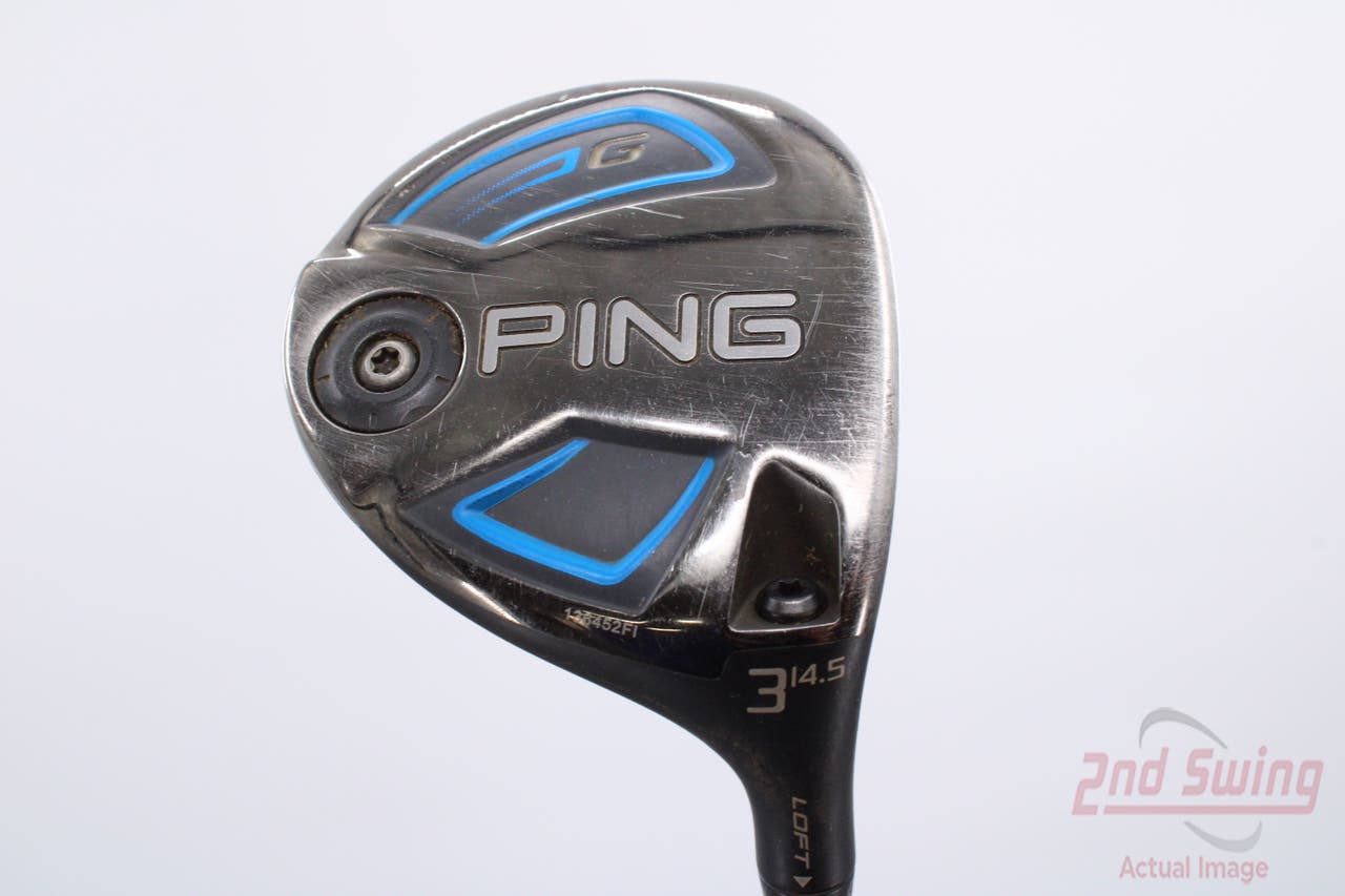 Ping 2016 G Fairway Wood 3 Wood 3W 14.5° ALTA 65 Graphite Stiff Right Handed 43.0in