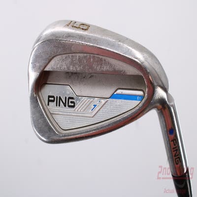 Ping 2015 i Single Iron 9 Iron Ping CFS Distance Steel X-Stiff Right Handed Blue Dot 36.5in