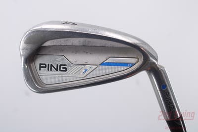 Ping 2015 i Single Iron 4 Iron Ping CFS Distance Steel X-Stiff Right Handed Blue Dot 39.0in
