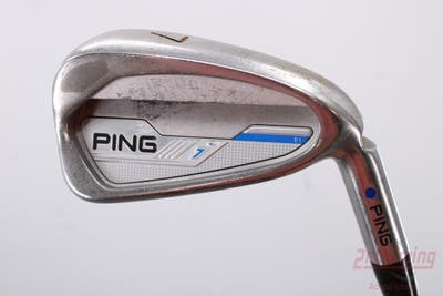 Ping 2015 i Single Iron 7 Iron Ping CFS Distance Steel X-Stiff Right Handed Blue Dot 37.5in