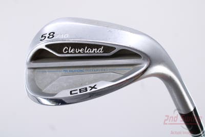 Cleveland CBX Wedge Lob LW 58° 10 Deg Bounce True Temper Dynamic Gold 115 Steel Wedge Flex Right Handed 35.5in