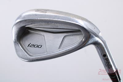 Ping i200 Single Iron Pitching Wedge PW AWT 2.0 Steel Stiff Right Handed Black Dot 35.5in