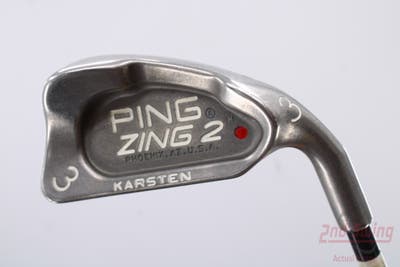 Ping Zing 2 Single Iron 3 Iron Ping Karsten 101 By Aldila Graphite Stiff Right Handed Red dot 39.0in