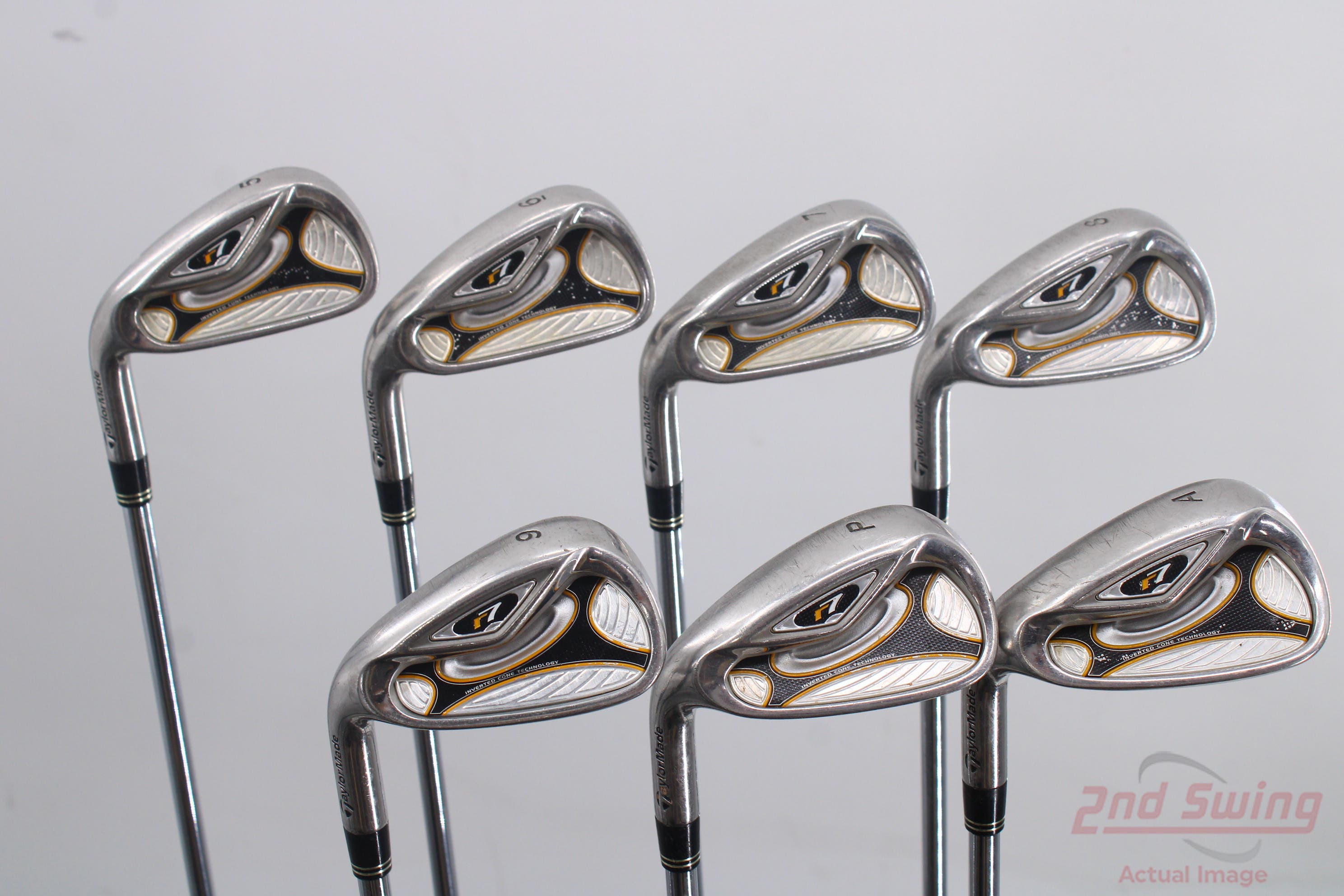 TaylorMade R7 Iron Set (A32329806908) 2nd Swing Golf