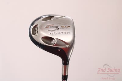 TaylorMade R5 Dual Fairway Wood 3 Wood 3W TM M.A.S.2 55 Graphite Stiff Right Handed 43.0in