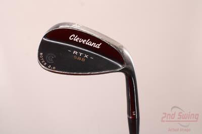 Cleveland 588 RTX Custom Black Nickel Wedge Lob LW 58° True Temper Dynamic Gold Steel Wedge Flex Right Handed 35.75in