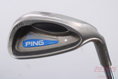 Ping G2 Single Iron Pitching Wedge PW Stock Steel Shaft Steel Stiff Right Handed White Dot 36.25in