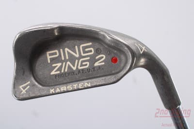 Ping Zing 2 Single Iron 4 Iron Ping JZ Steel Stiff Right Handed Red dot 38.25in