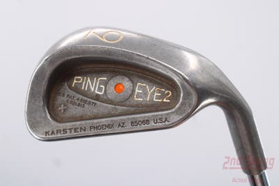 Ping Eye 2 + Single Iron 9 Iron Ping KT Steel Stiff Right Handed Orange Dot 35.5in