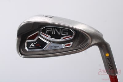 Ping K15 Single Iron 7 Iron Ping TFC 149I Graphite Regular Right Handed Yellow Dot 37.0in